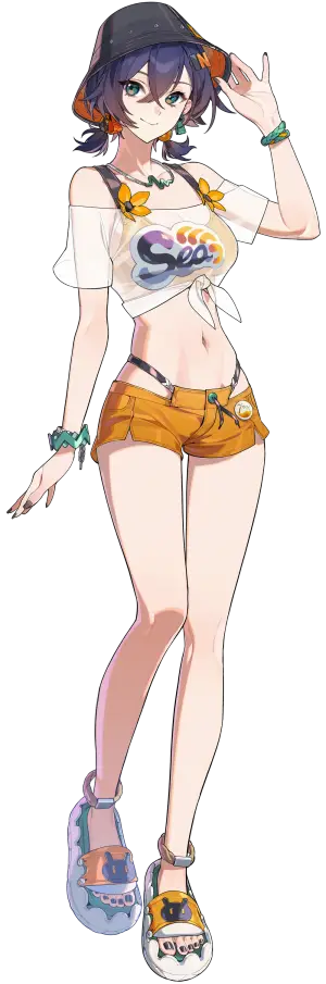 Belle (Summer Skies Outfit) from Zenless Zone Zero
