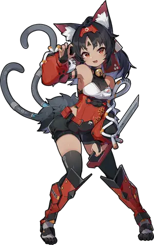 Nekomata · Portrait from Zenless Zone Zero
