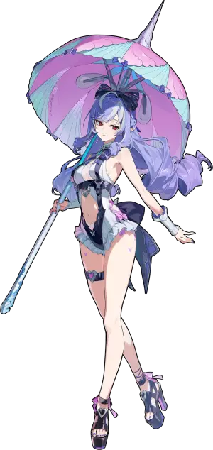 Vivian (Skin: Iris of the Shore) from Zenless Zone Zero