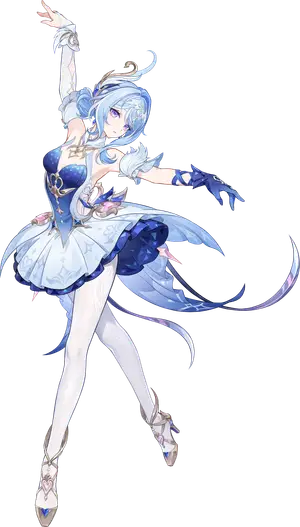 Odette (portrait) from Genshin Impact