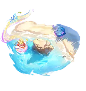 Robin • Summeretto · Splash art (background)