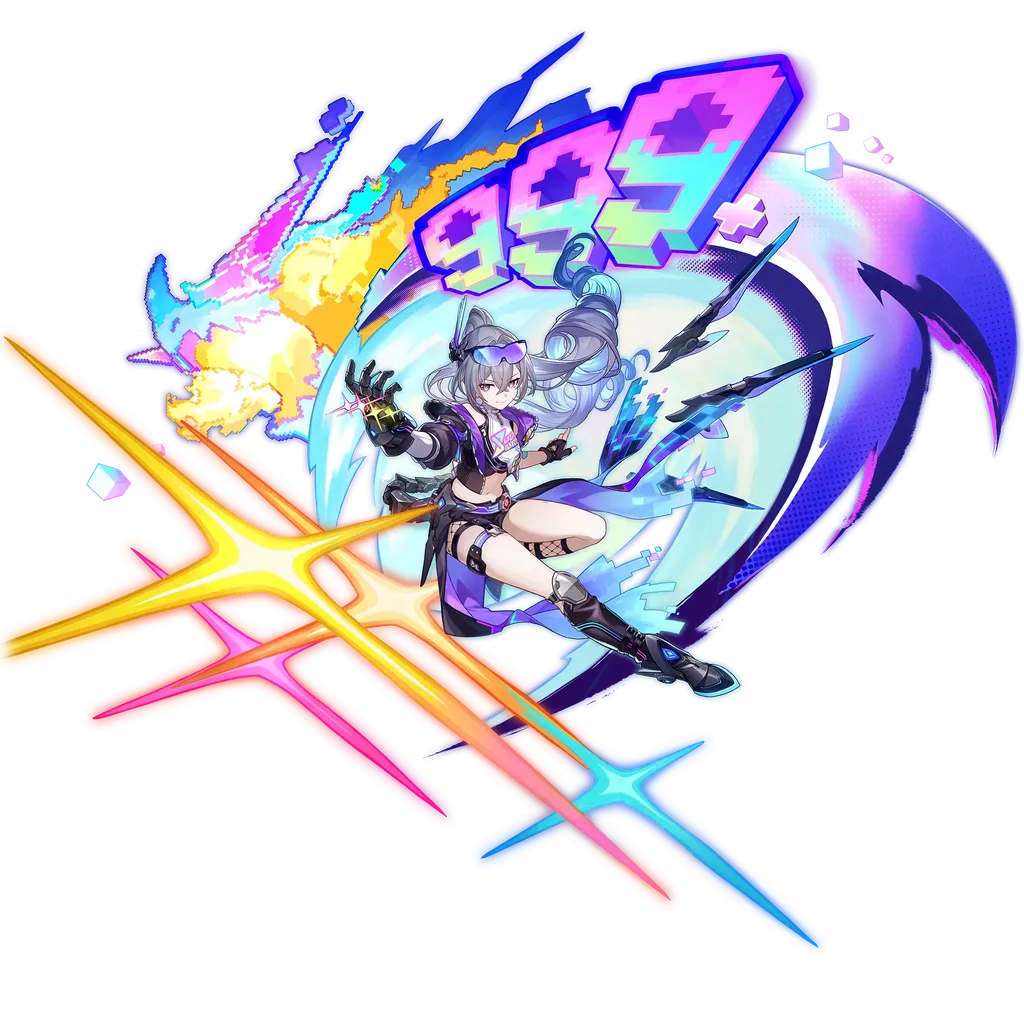 Silver Wolf LV.999 · Splash art from Honkai: Star Rail
