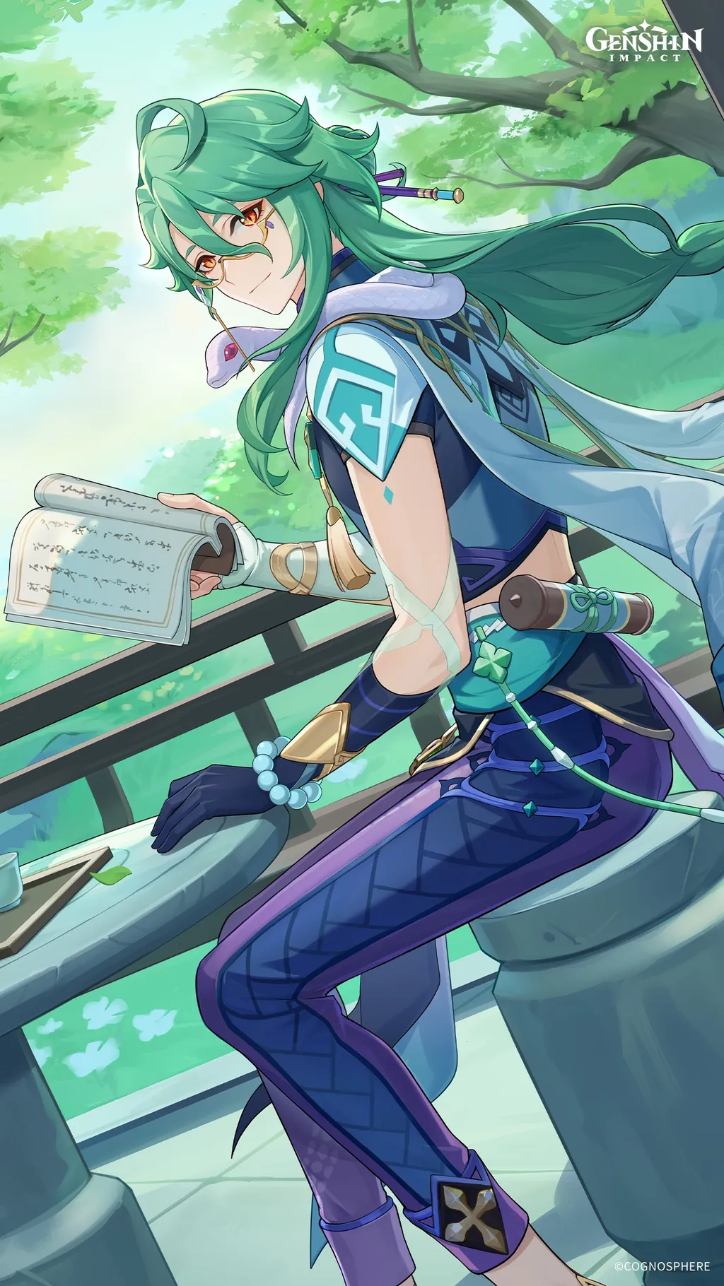 Baizhu from Genshin Impact