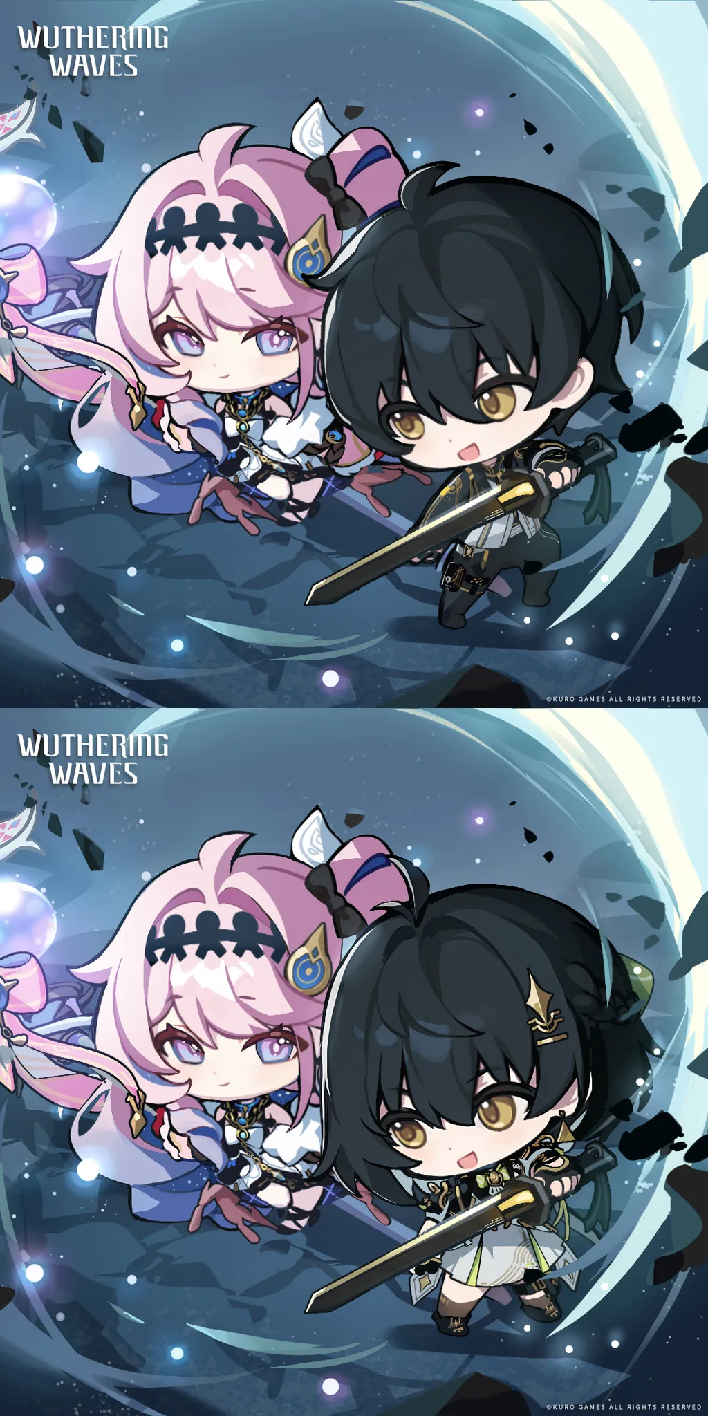 Denia and Rover from Wuthering Waves