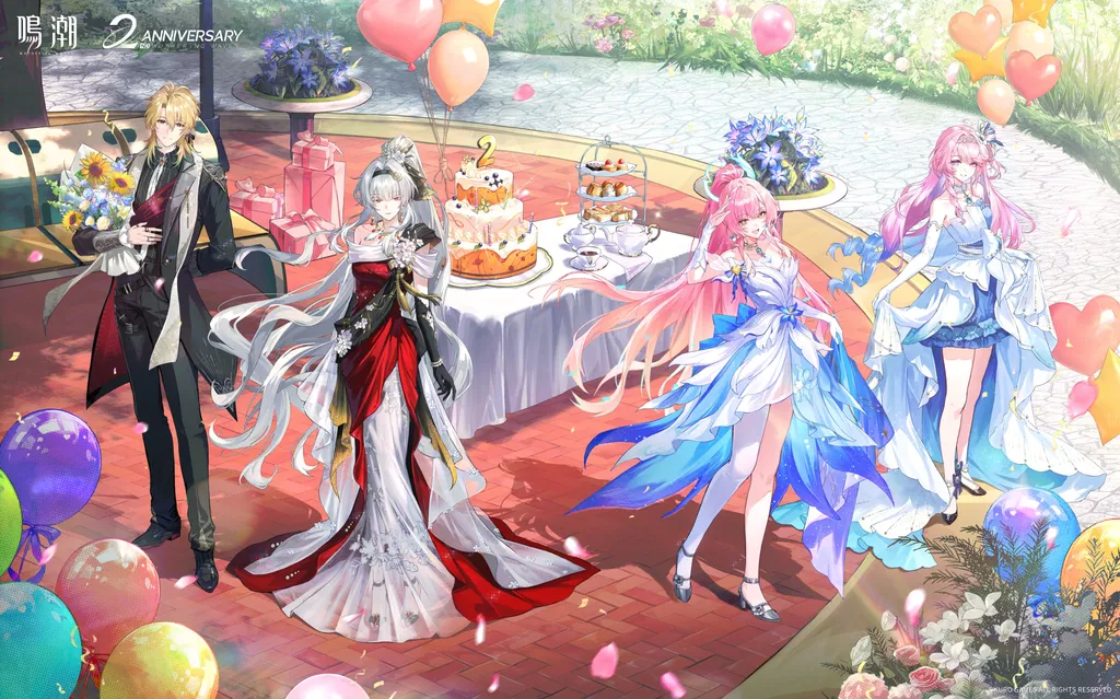 Denia, Luuk Herssen, Hiyuki, Aemeath from Wuthering Waves