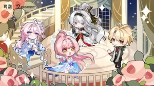 Aemeath, Hiyuki, Denia, Luuk Herssen from Wuthering Waves