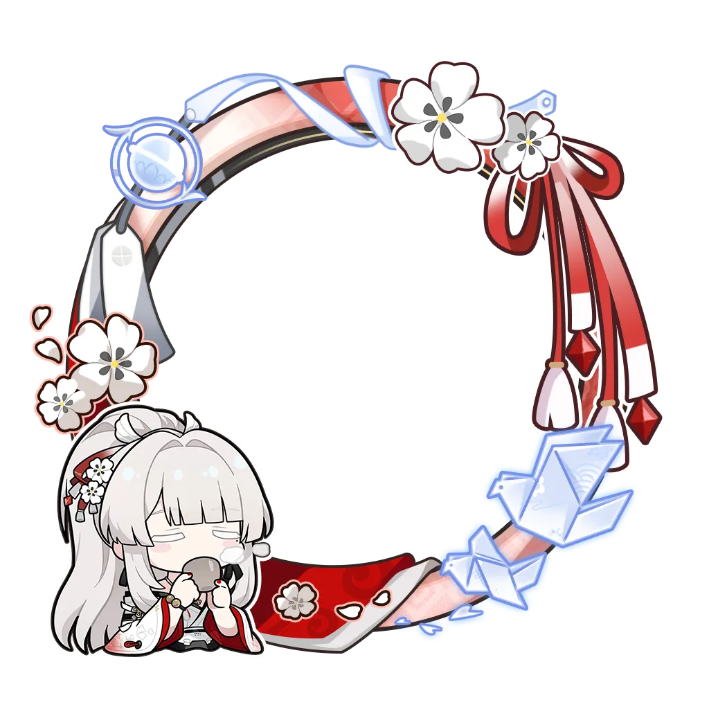 Hiyuki Avatar Frame from Wuthering Waves