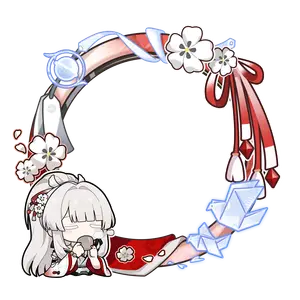 Hiyuki Avatar Frame from Wuthering Waves
