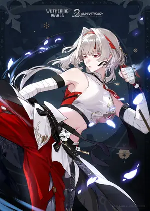 Hiyuki from Wuthering Waves