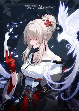 Hiyuki from Wuthering Waves