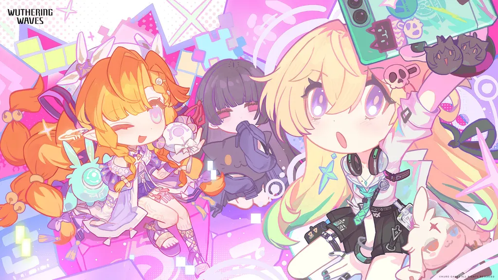 Sigrika, Chisa, Lynae from Wuthering Waves