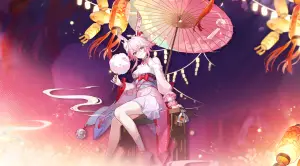 Evanescia outfit: Lunar Blossoming from Honkai: Star Rail