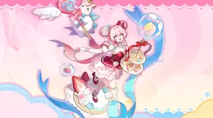 Hyacine outfit: Warm Cotton Skies from Honkai: Star Rail