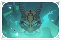 Xiao · Namecard icon from Genshin Impact