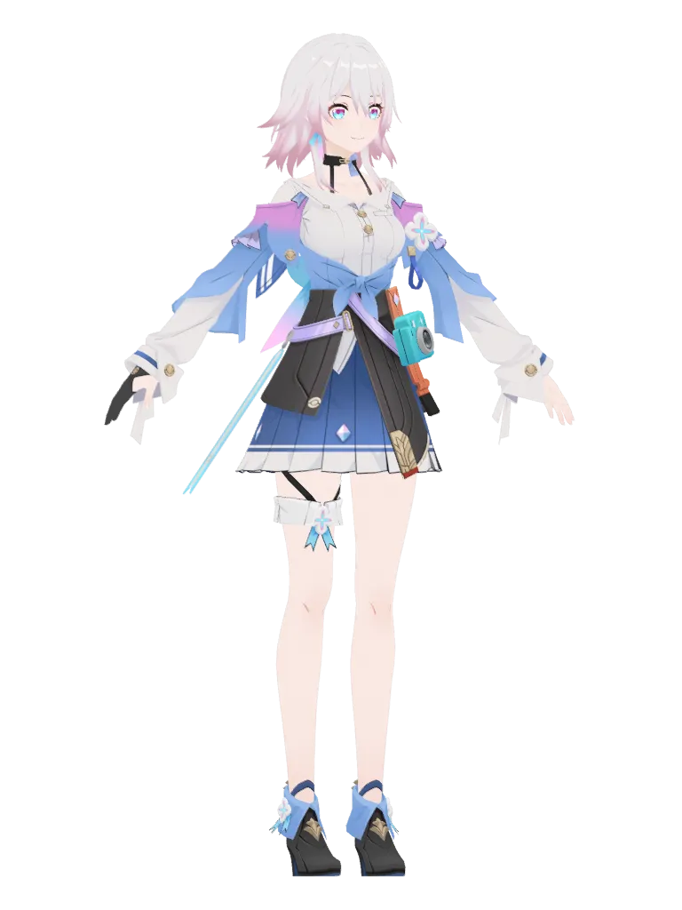 March 7th · 3D model from Honkai: Star Rail