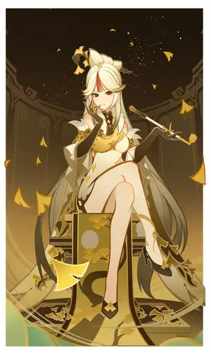 Ningguang · TCG card art