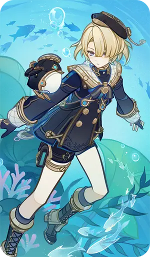 Freminet · TCG card from Genshin Impact