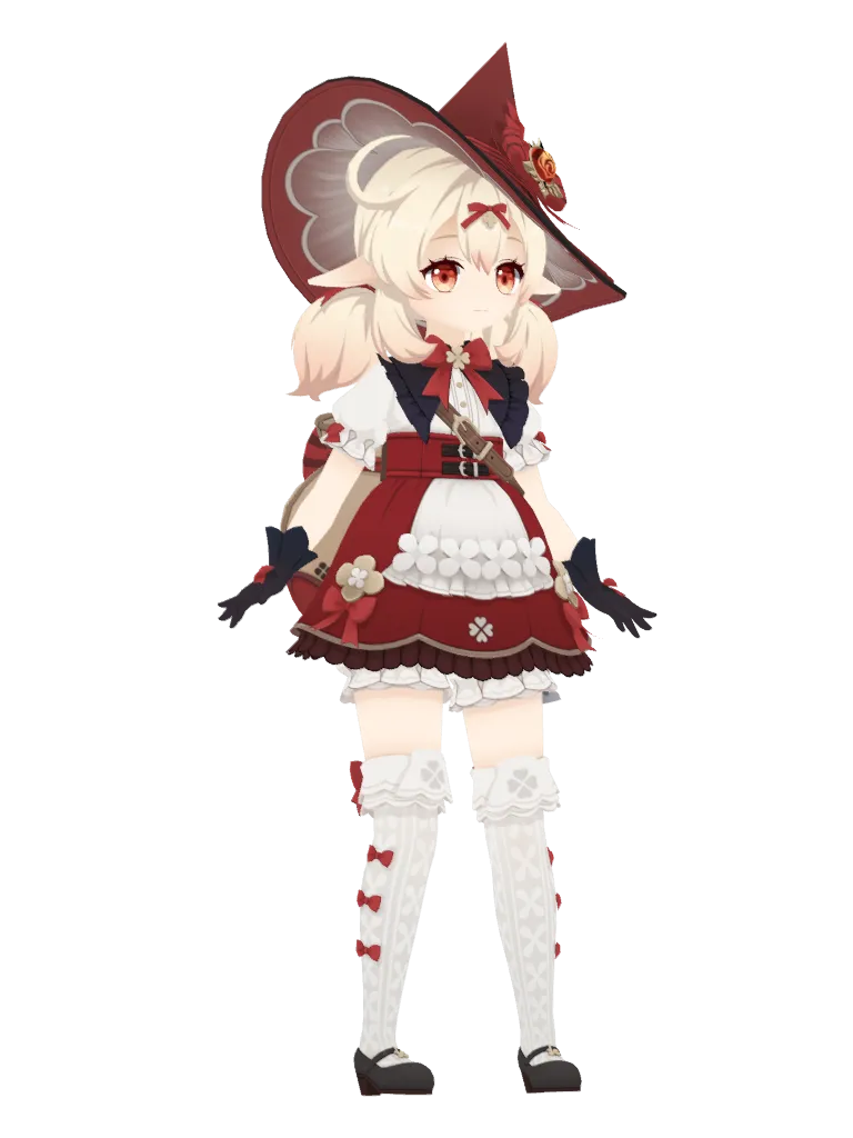 Klee · Outfit 3D model from Genshin Impact