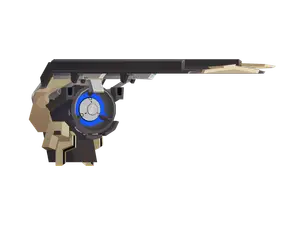 Himeko · Railgun 1 3D model from Honkai: Star Rail