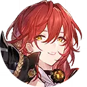 Himeko · Round icon from Honkai: Star Rail