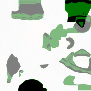 Klee · Body lightmap texture