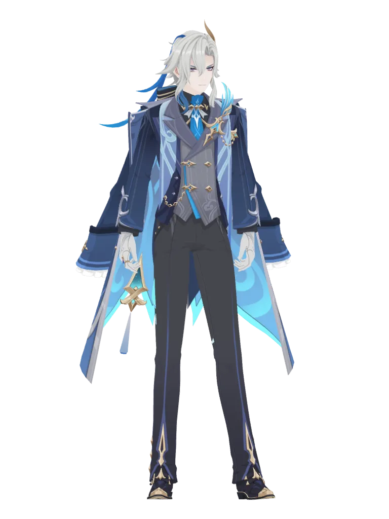 Neuvillette · Outfit 3D model from Genshin Impact
