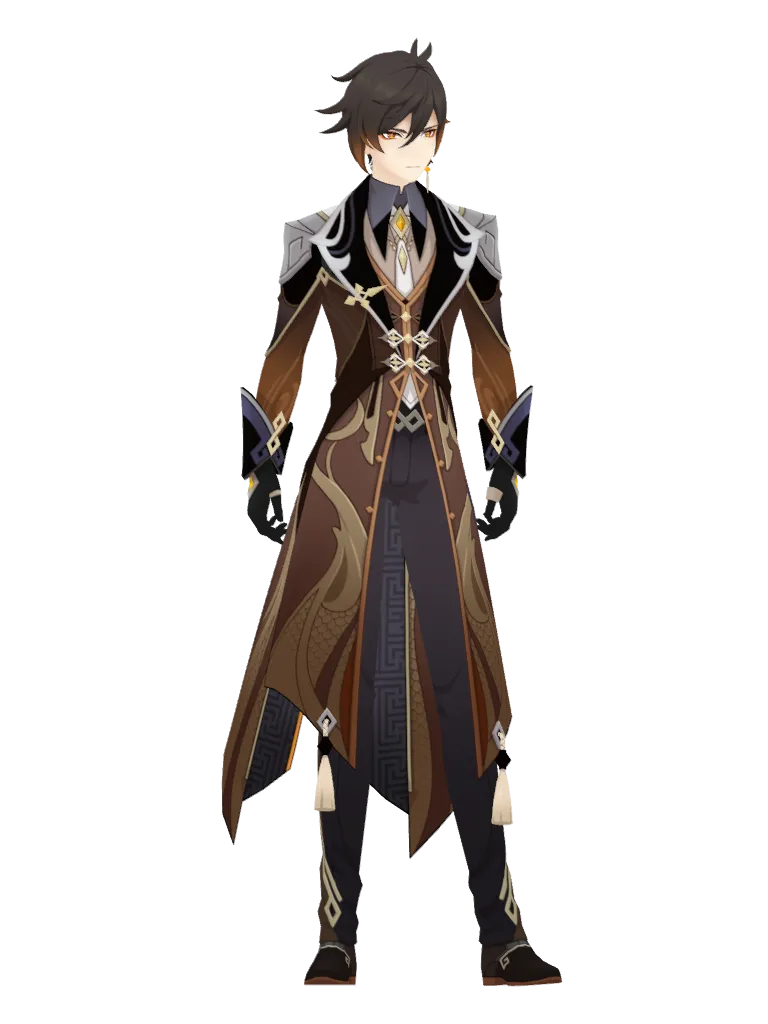 Zhongli · 3D model from Genshin Impact