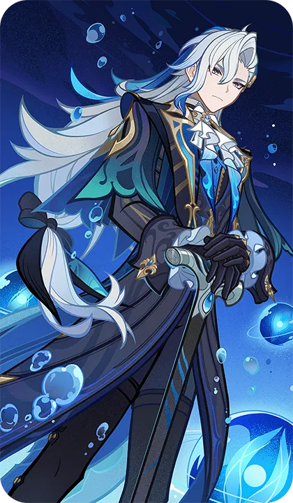 Neuvillette · TCG card from Genshin Impact