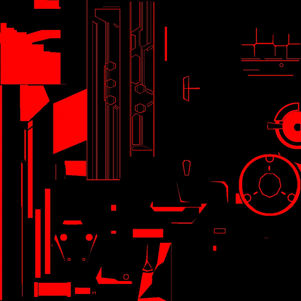 Himeko · Railgun colour texture from Honkai: Star Rail