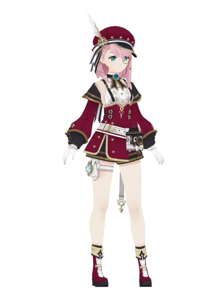 Charlotte · 3D model from Genshin Impact