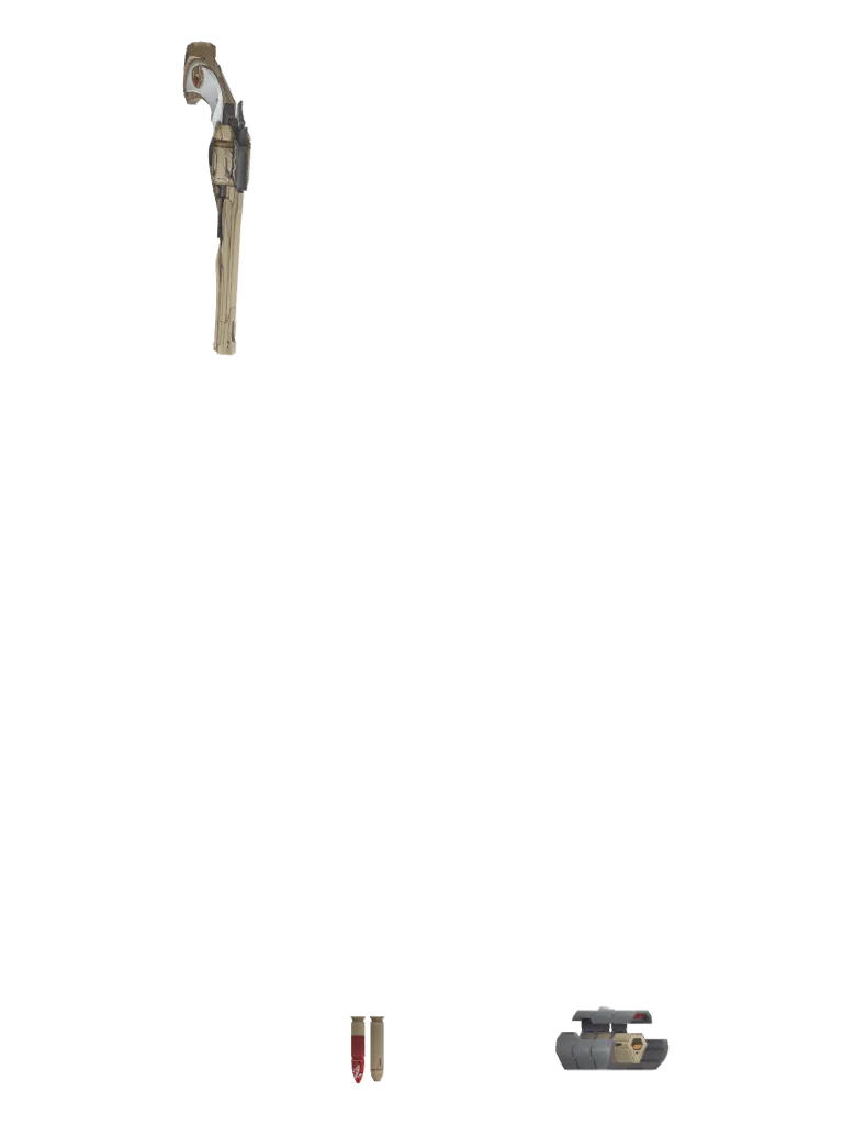 Boothill · Weapon 3D model from Honkai: Star Rail