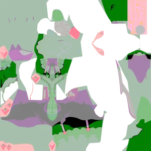 Fischl · Body lightmap texture