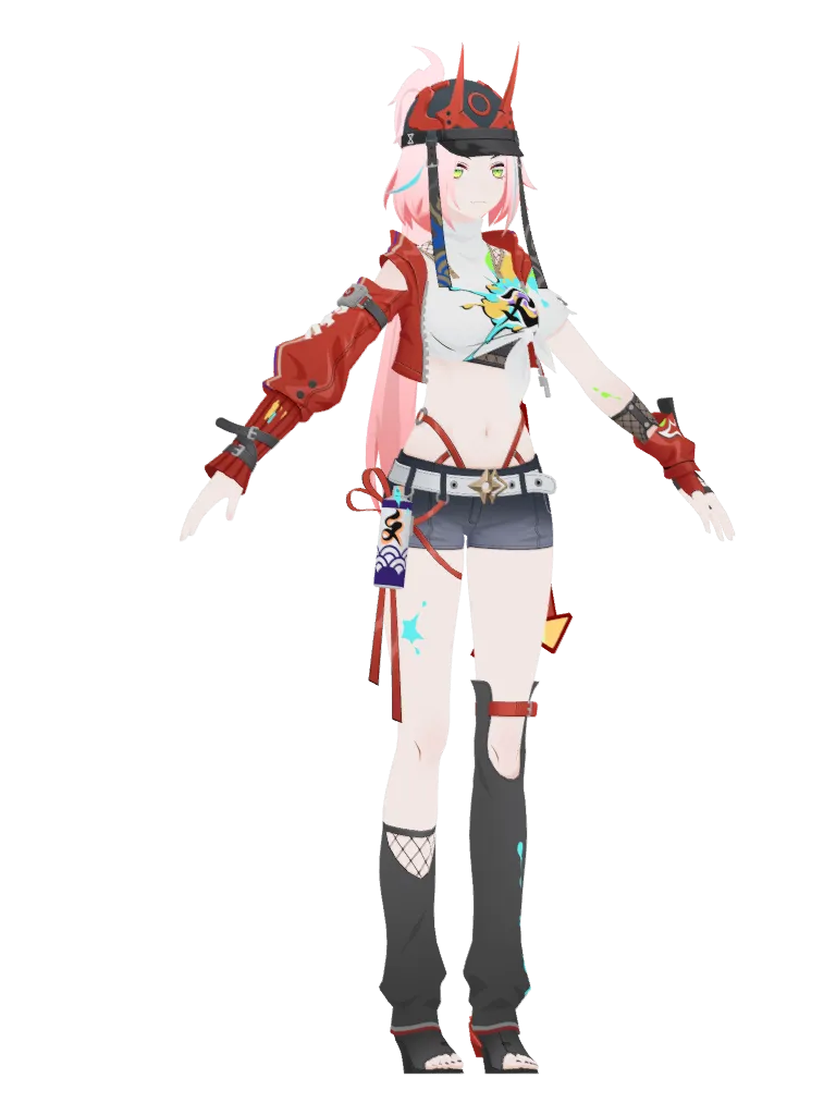 Rappa · 3D model from Honkai: Star Rail