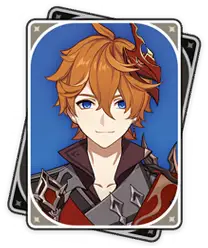 Tartaglia · Character card