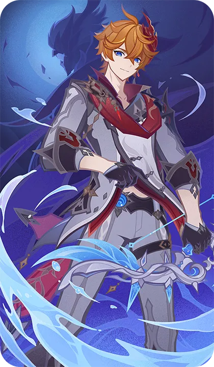 Tartaglia · TCG card from Genshin Impact