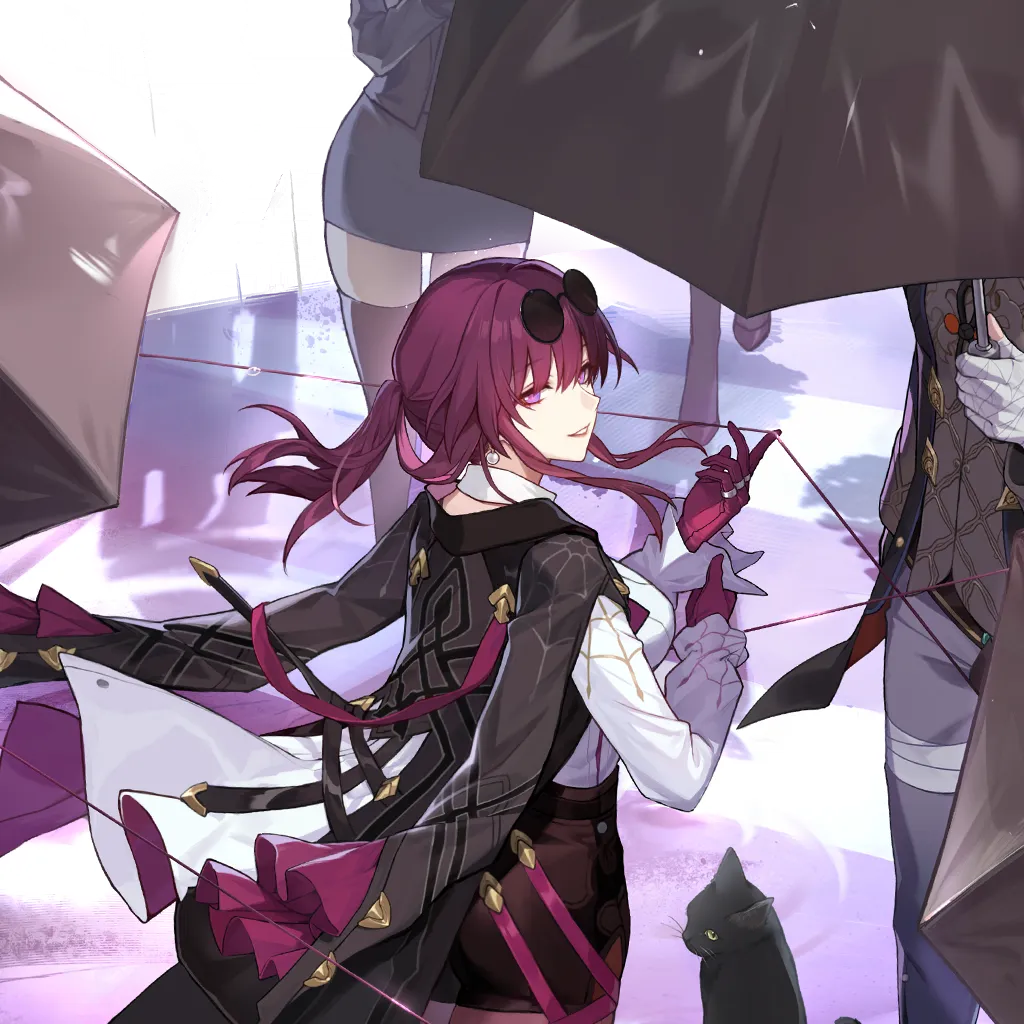 Kafka · Warp art from Honkai: Star Rail