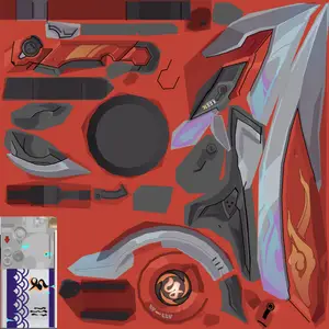 Rappa · Weapon colour texture