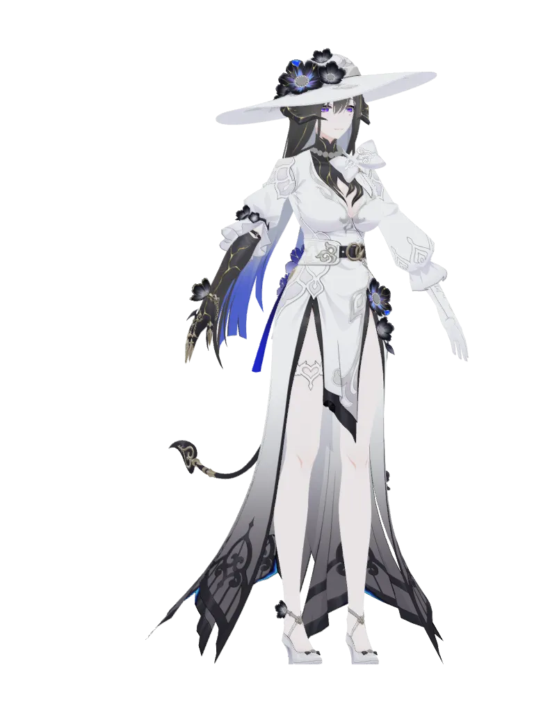 The Dahlia · 3D model from Honkai: Star Rail