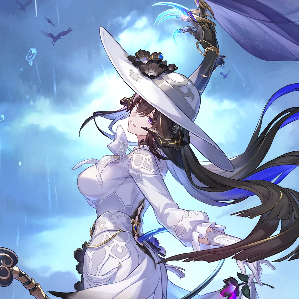 The Dahlia · Warp art from Honkai: Star Rail
