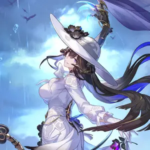 The Dahlia · Warp art from Honkai: Star Rail