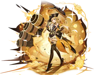Navia · Wish splash art from Genshin Impact