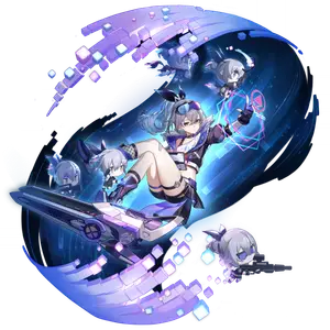 Silver Wolf · Splash art from Honkai: Star Rail