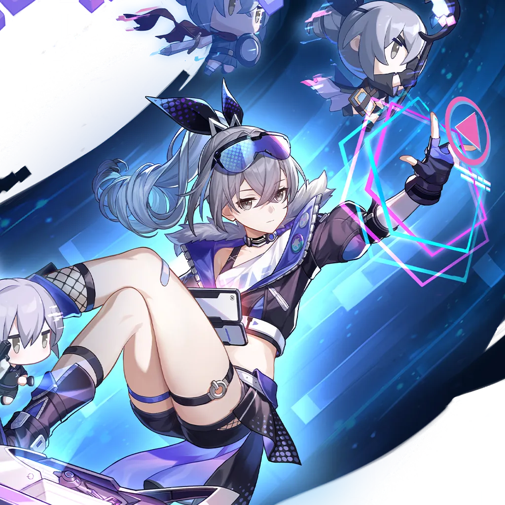 Silver Wolf · Warp art from Honkai: Star Rail