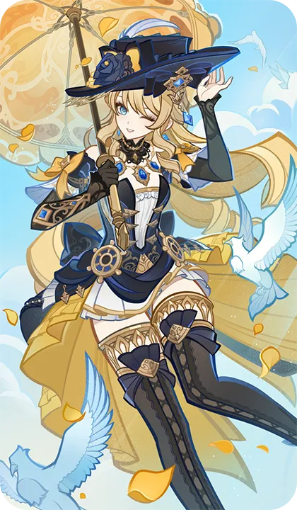 Navia · TCG card from Genshin Impact