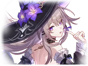 The Herta · Special action art from Honkai: Star Rail