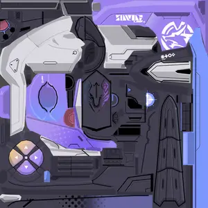 Silver Wolf · Weapon colour texture from Honkai: Star Rail