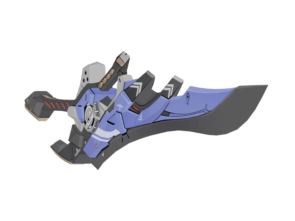 Arlan · Weapon 3D model from Honkai: Star Rail