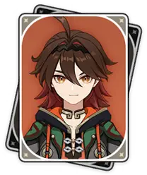 Gaming · Character card from Genshin Impact