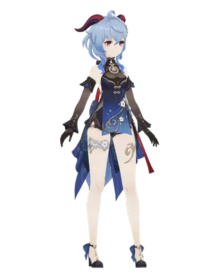 Ganyu · Outfit 3D model