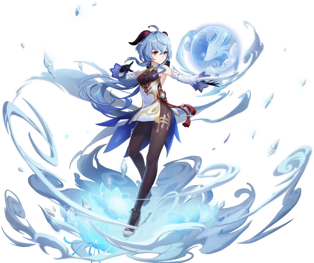 Ganyu · Wish splash art from Genshin Impact